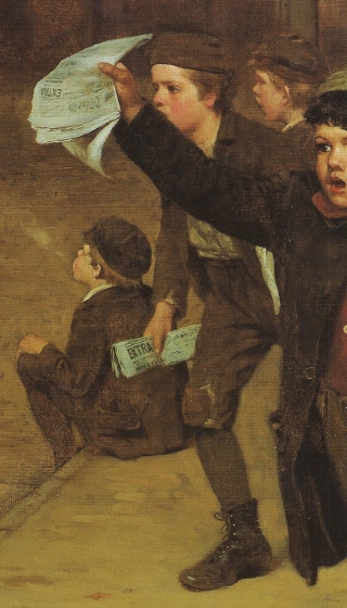 George William Brown, detail from painting by